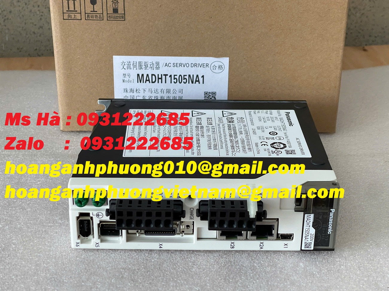 Panasonic MADHT1505NA1 dòng minas A5N series - bộ điều khiển